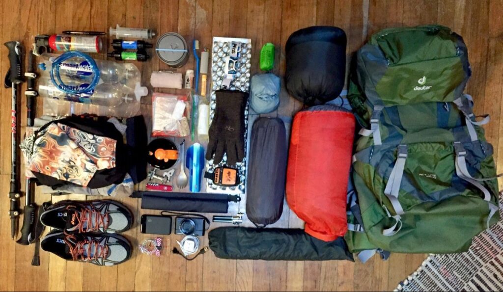 trekking çantasında olması gerekenler.